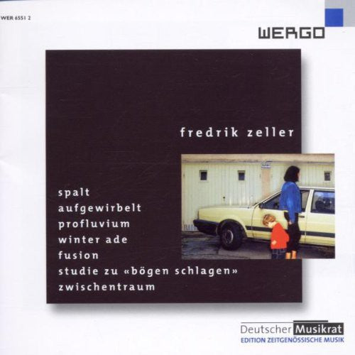 the album cover for Zeller / Profluvium - Spalt / Aufgewirbelt