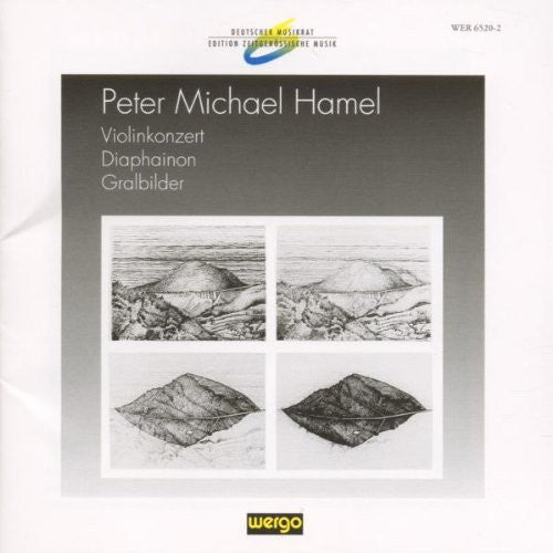 the album cover for Hamel - Violinkonzert / Diaphainon