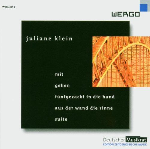 the album cover for Klein - Mit Gehen Suite