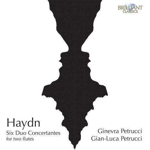 the album cover for Ginevra Petrucci - Six Duo Concertantes for Two Flutes