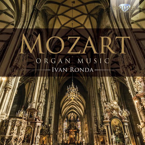 the album cover for Ivan Ronda - Organ Music