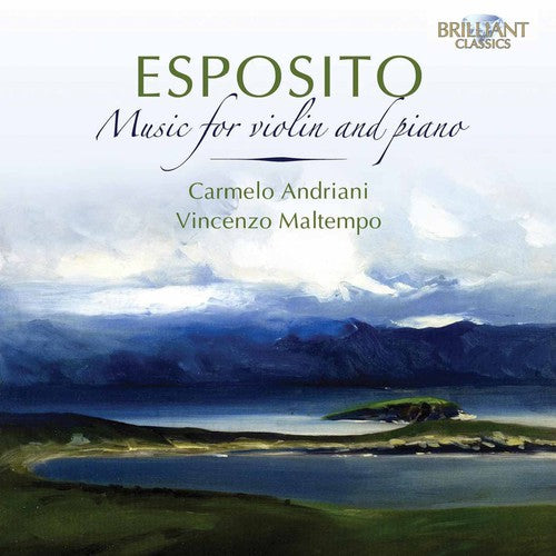 the album cover for Carmelo Andriani - Music for Violin & Piano