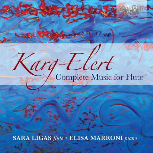 the album cover for Sara Ligas - Complete Music for Flute