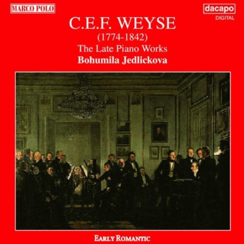 the album cover for Bohumila Jedlickova - Late Piano Works