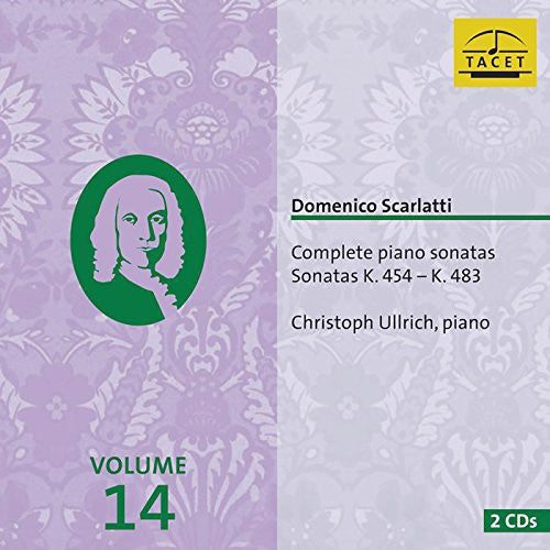 the album cover for Scarlatti / Christoph Ullrich - Complete Piano Sonatas 14