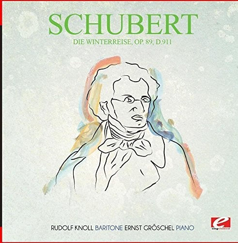 the album cover for Rudolf Knoll - Die Winterreise Op. 89 D.911