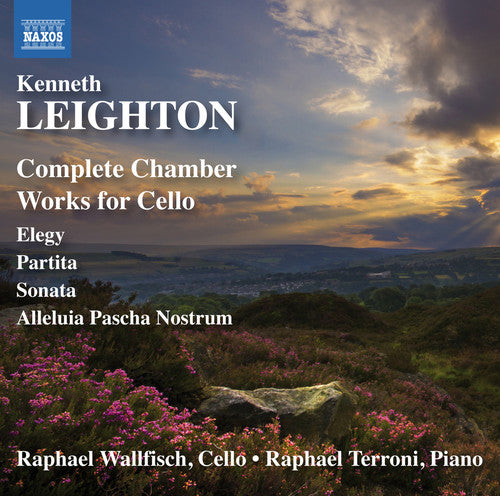 the album cover for Leighton / Wallfisch / Terroni - Complete Chamber Works for Cello
