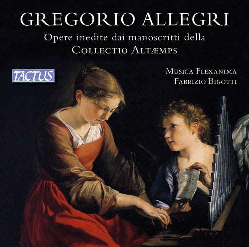 the album cover for Allegri / Musica Flexanima Ensemble / Bigotti - Unpublished Works from the Manuscripts of the