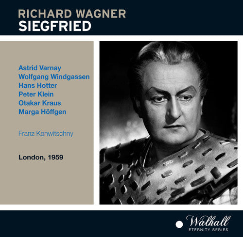 the album cover for ASTRID VARNAY - Siegfried