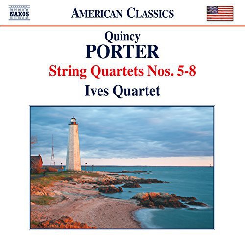 the album cover for Porter / Ives Quartet - String Quartets Nos. 5-8 Vol. 2