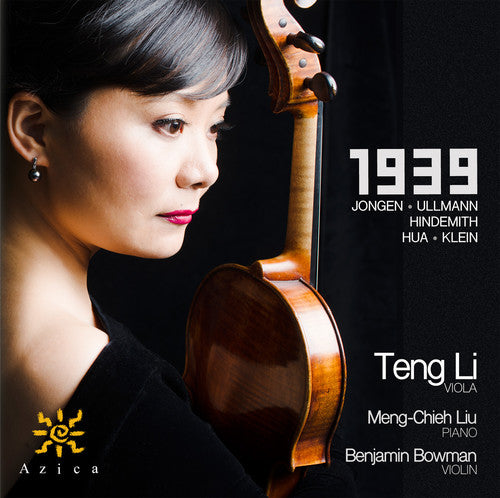 the album cover for Jongen / Li / Liu / Bowman - 1939