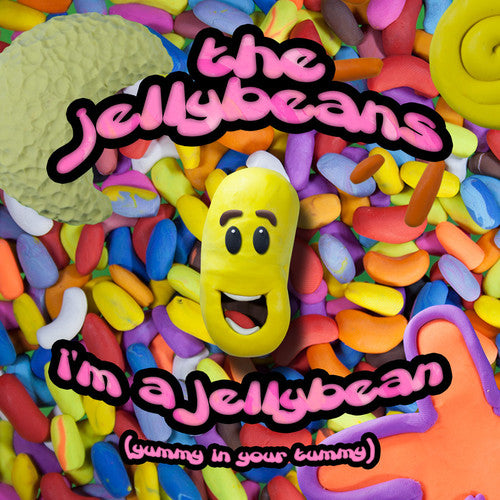 the album cover for The Jelly Beans - I'm a Jelly Bean (Yummy in Your Tummy)