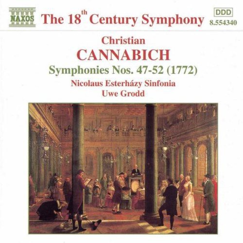 the album cover for Nicolaus Esterhazy Sinfonia - Symphonies 47-52 (1772)