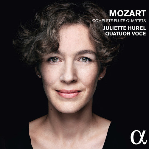 the album cover for Juliette Hurel /Quatuor Voce - Complete Flute Quartets