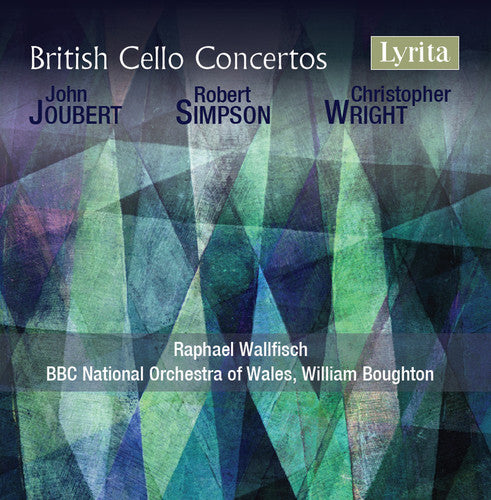 the album cover for RAPHAEL WALLFISCH - British Cello Concertos