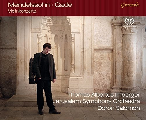 the album cover for Mendelssohn / Irnberger / Jerusalem Symphony Orch - Bartholdy & Gade: Violin Concertos