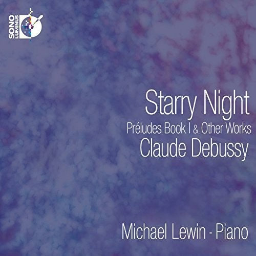the album cover for Debussy / Michael Lewin - Starry Night