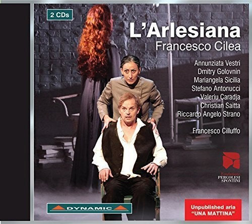 the album cover for Cilea / Vestri / Orchestra Filarmonica Marchigiana - L'arlesiana