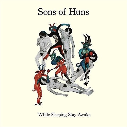 the album cover for Sons Of Huns - While Sleeping Stay Awake