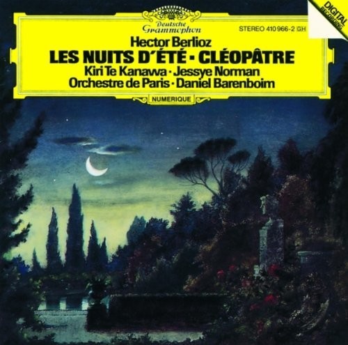 the album cover for Kiri Te Kanawa - Les Nuits D'ete / Cleopatre