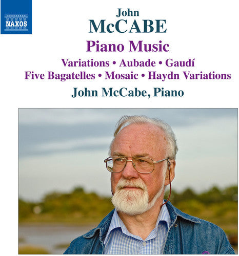 the album cover for John Mccabe - Piano Music