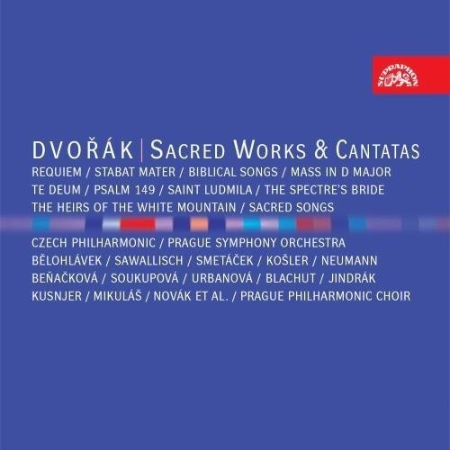 the album cover for Dvorak / Prague Philharmonic Choir - Sacred Works & Cantatas