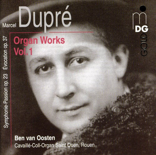 the album cover for M. DUPRE - Symphonie Passion Op 23 / Evocation Op 37