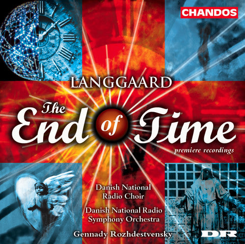 the album cover for Gennady Rozhdestvensky - End of Time: Works for Chorus & Orchestra