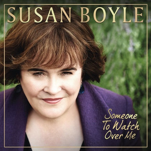 the album cover for Susan Boyle - Someone to Watch Over Me
