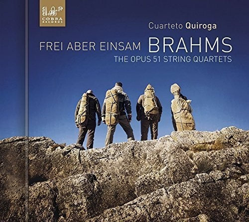 the album cover for Cuarteto Quiroga - String Quartets Op. 51 Nos.1 & 2