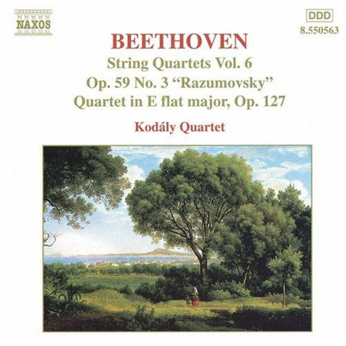 the album cover for Kodaly Quartet - String Quartets #6
