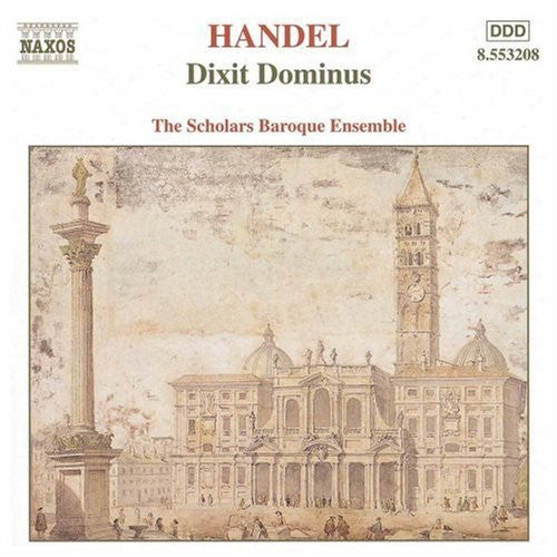 the album cover for The Scholars Baroque Orchestra - Dixit Dominus