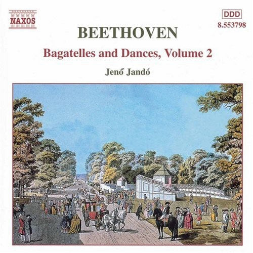 the album cover for Jenő Jandó - Bagatelles & Dances 2