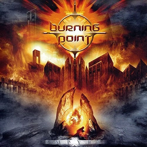 the album cover for Burning Point - Empyre
