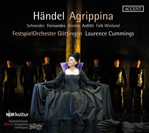 the album cover for G Handel / Arditti,Jake / Cummings,Laurence - Handel: Agrippina