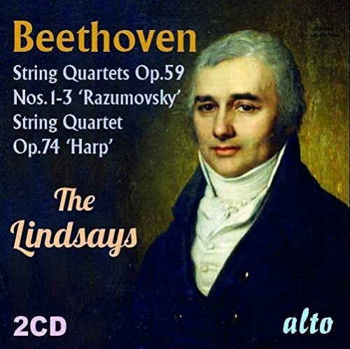 the album cover for Lindsays - Beethoven