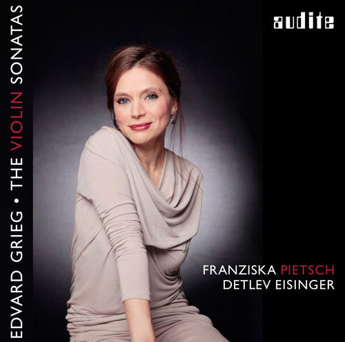 the album cover for Grieg / Pietsch / Eisinger - Violin Sonatas