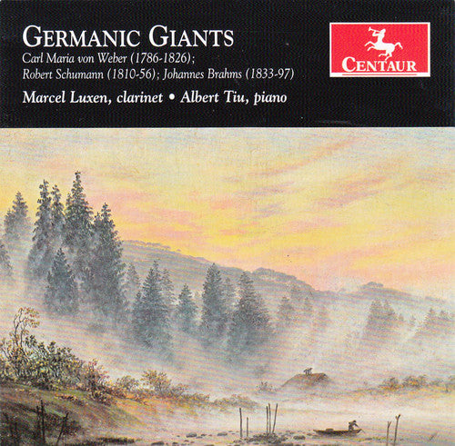 the album cover for Weber / Luxen / Tiu - Germanic Giants