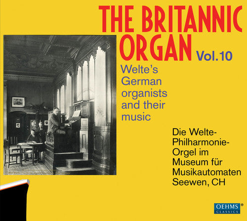 the album cover for Handel / Dunkelberg / Landmann / Diebold / Grosse - Britannic Organ 10