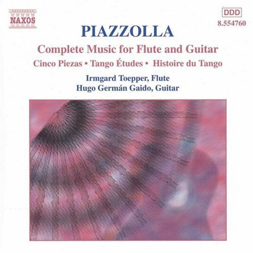 the album cover for Irmgard Toepper - Complete Music for Flute & Guitar