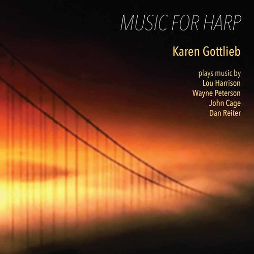 the album cover for Harrison / Karen Gottlieb - Music for Harp