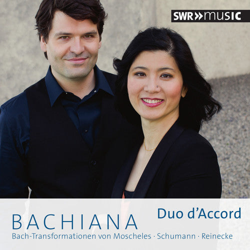 the album cover for Moscheles / Huang / Euler - Bachiana
