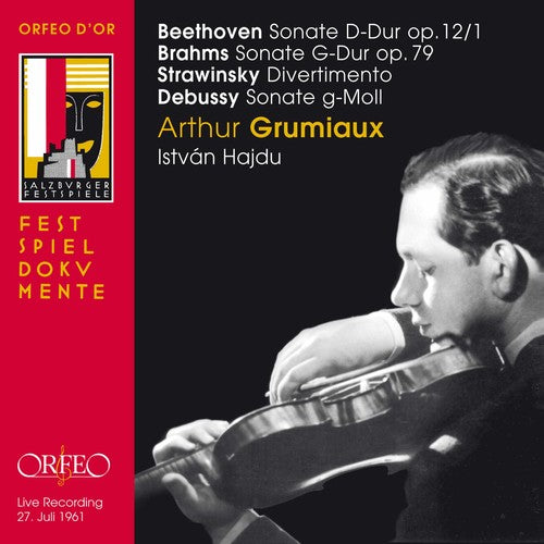 the album cover for Beethoven / Grumiaux / Hajdu - Sonatas