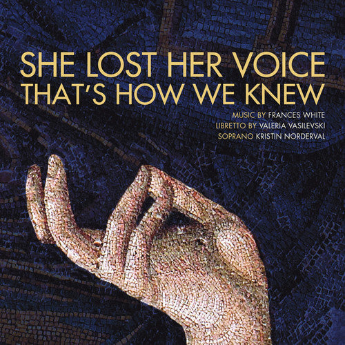 the album cover for Norderval / Elizabeth Brown - She Lost Her Voice That's How We Know