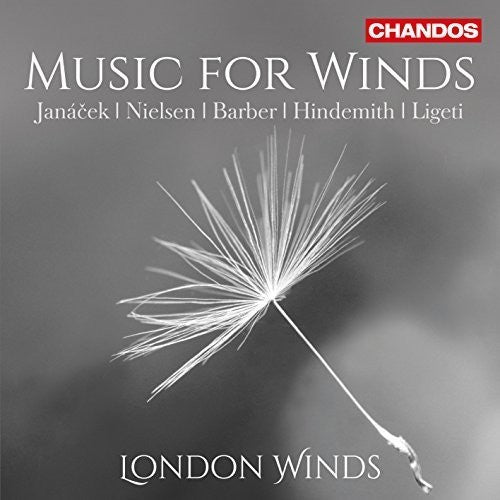 the album cover for Barber / London Winds - Music for Winds