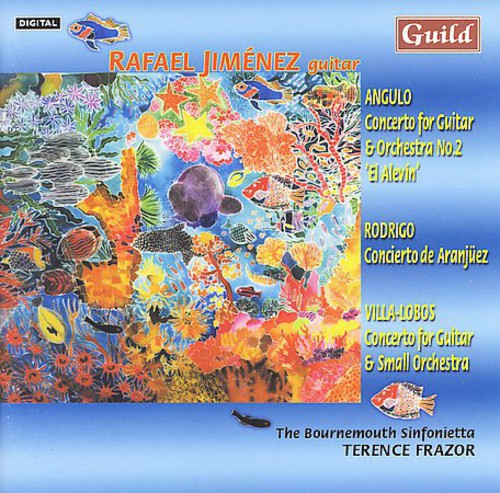 the album cover for Bournemouth Sinfonietta - Concerto for Guitar & Orchestra 2: Alevin