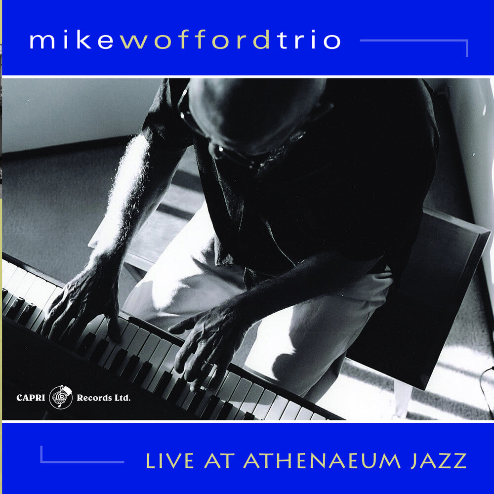 the album cover for Mike Wofford - Live at Athenaeum Jazz