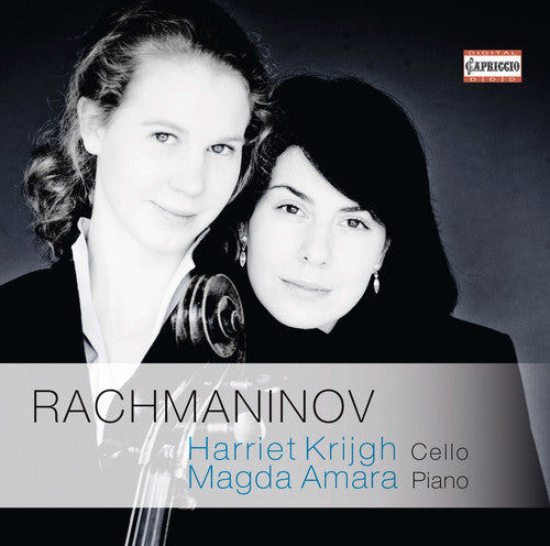 the album cover for Rachmaninov / Krijgh / Amara - Rachmaninov: Cello Sonata