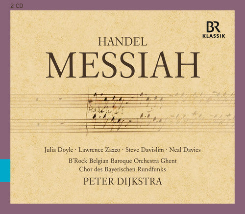 the album cover for Handel / Chor Des Bayerischen Rundfunks - Handel: Messiah