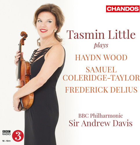 the album cover for Coleridge-Taylor / Tasmin Little / Bbc Philharmoni - Tasmin Little Plays British Violin Concertos